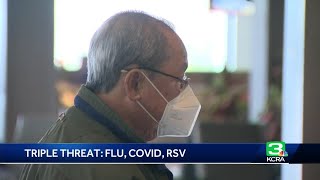 Triple threat: Flu, COVID & RSV wreaking havoc before holiday travel