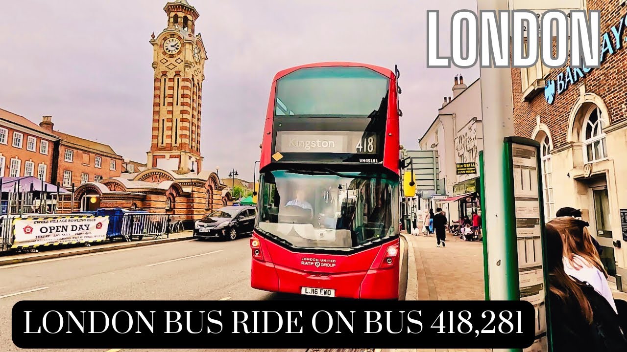 E16 Bus Timetable Epsom To Worcester Park