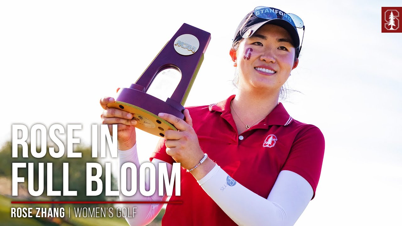 Stanford Women's Golf Rose In Full Bloom Rose Zhang YouTube