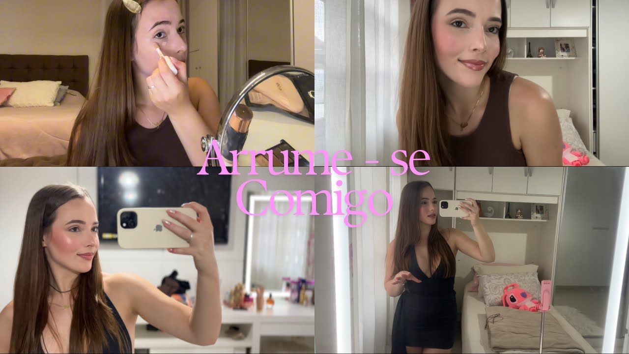 arrume- se comigo para show do rufus du sol | make + look