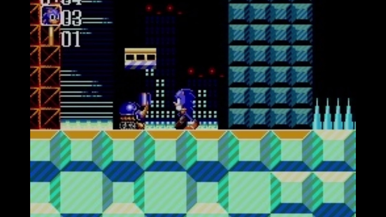 Sonic Chaos: Gigapolis Zone (Master System Version) (PAL Pitch)