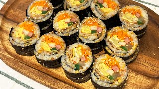 제주도 가도 먹기 힘든 제주 맛집 오는정김밥 만들기  ::  Making delicious gimbap