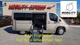 RAM ProMaster Wheelchair Van