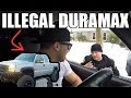 DURAMAX Pulled Over by the BEST COP EVER!