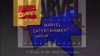 Marvel Ent. Group / Marvel Films / Saban International / Fox Kids Worldwide logos (1994/1996)