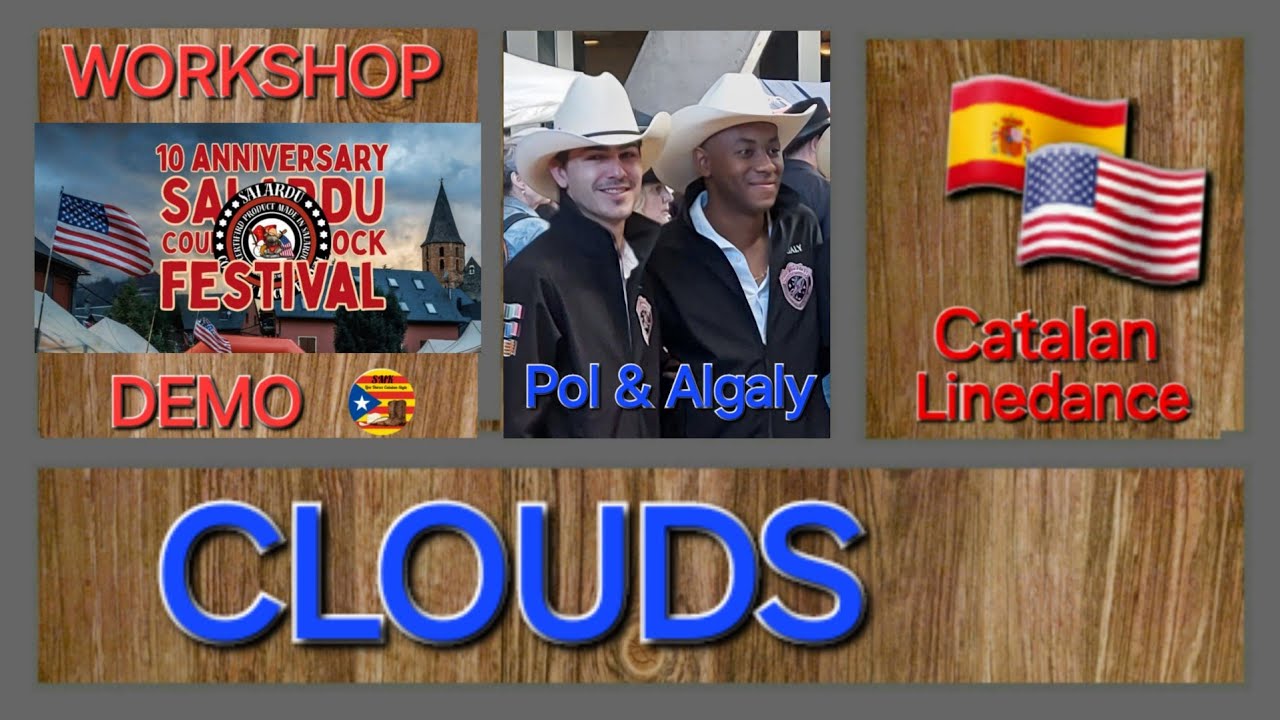 CLOUDS ♥️ by Pol F. Ryan & Algaly Fofana / Workshop (Demo) Salardu Country Rock Festival 2025 🇪🇸🇨🇵🇪🇸