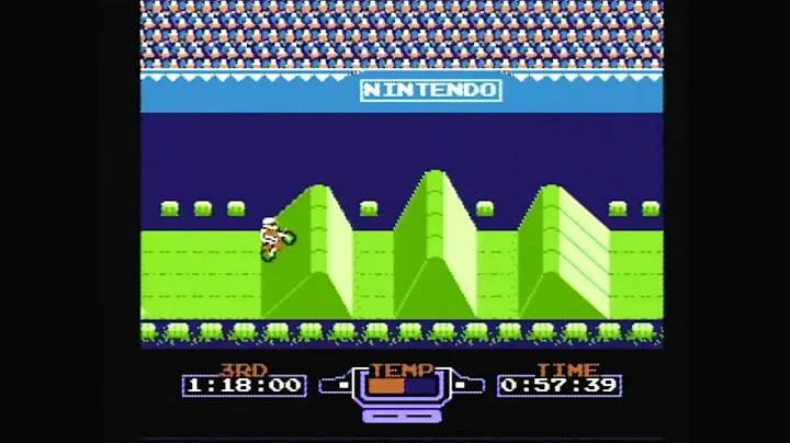 CGR Undertow - EXCITEBIKE for NES Video Game Review