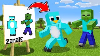 7 Ways to Prank Your Friends with DRAWING MOD in Minecraft