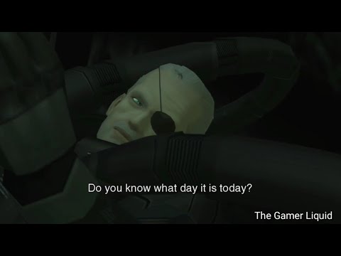 Metal Gear Solid 2 Do You Know What Day It Is Today 60fps Youtube