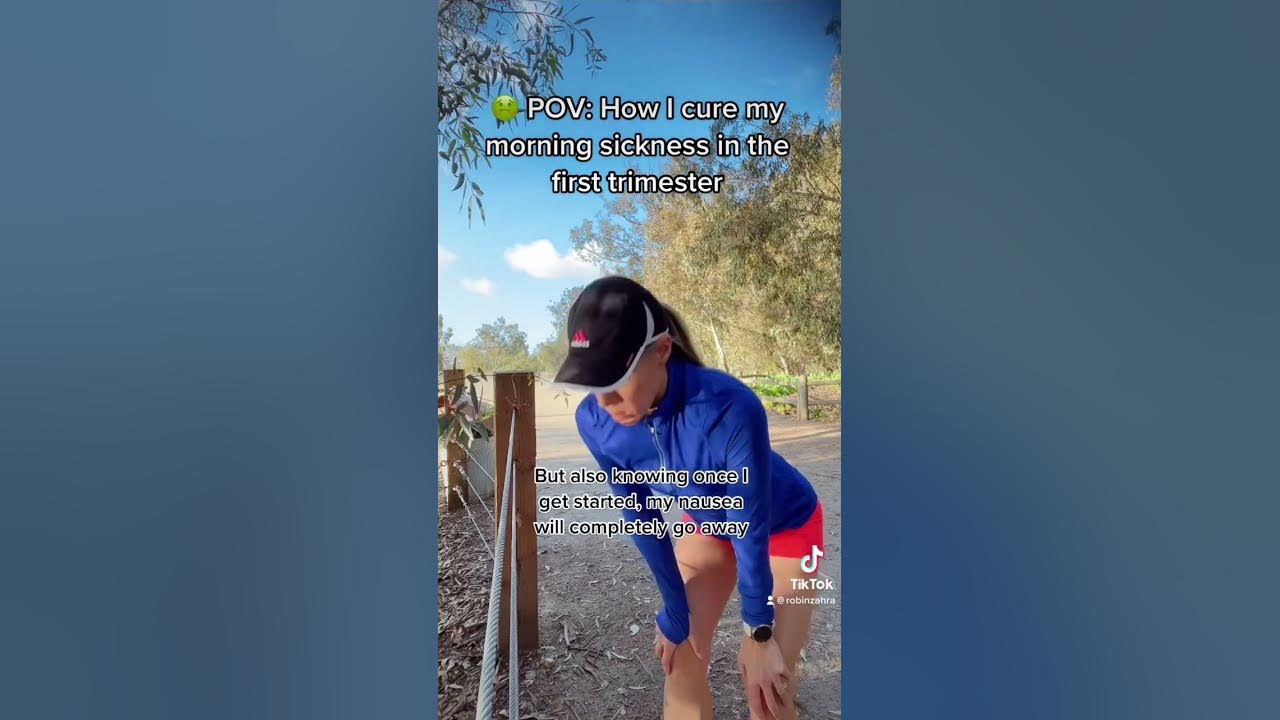 Morning sickness cure #shorts #running #pregnancy