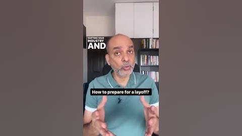 How to prepare for a layoff? #shorts