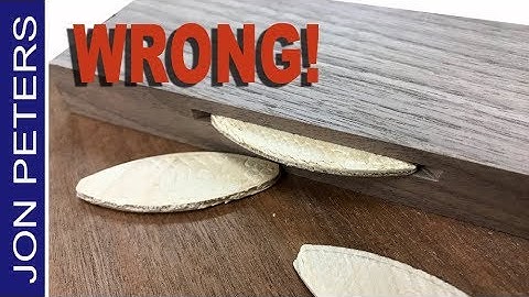 Biscuit Joiner, Why Biscuits Telegraph & How to Avoid  Biscuit Telegraphing