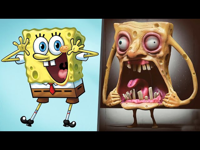 what would spongebob look like in real life