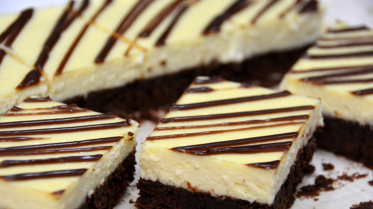 Brownie Cheesecake Bars Recipe | COLINary