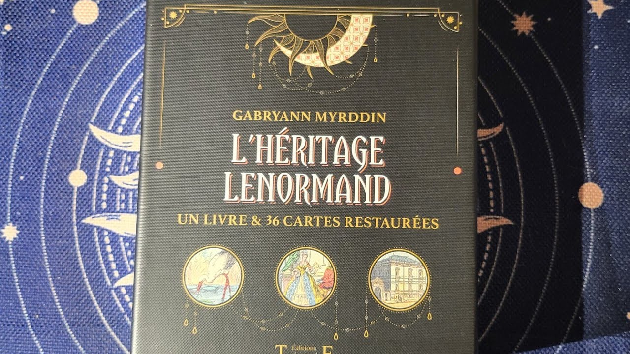 L'HERITAGE LENORMAND de @GabryannMyrddin  aux @editionstrajectoire6285 un superbe coffret !!!!