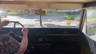 1974 Land Rover Diesel Series III, Drive without Overdrive engaged