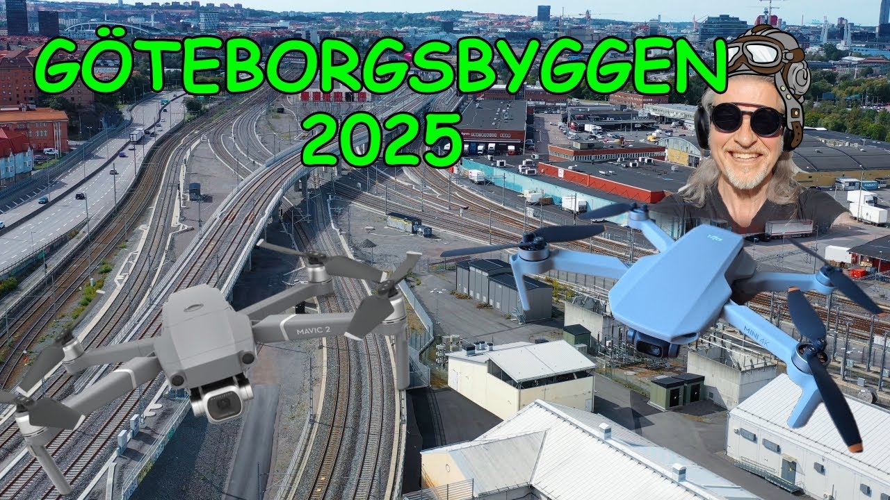 GÖTEBORGSBYGGEN 2025 VI DRÖNAR VIDARE ÖVER GÖTEBORGS OLIKA BYGGEN. MAXIMAL SPÄNNING UTLOVAS!
