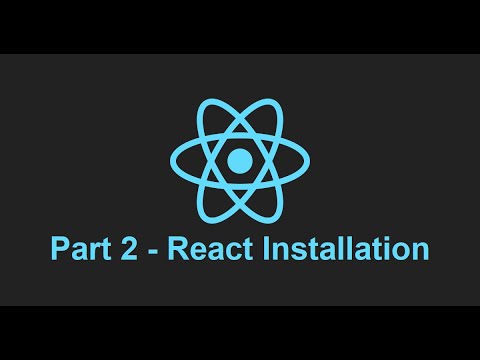 Video: Hur installerar jag react JS på Windows?