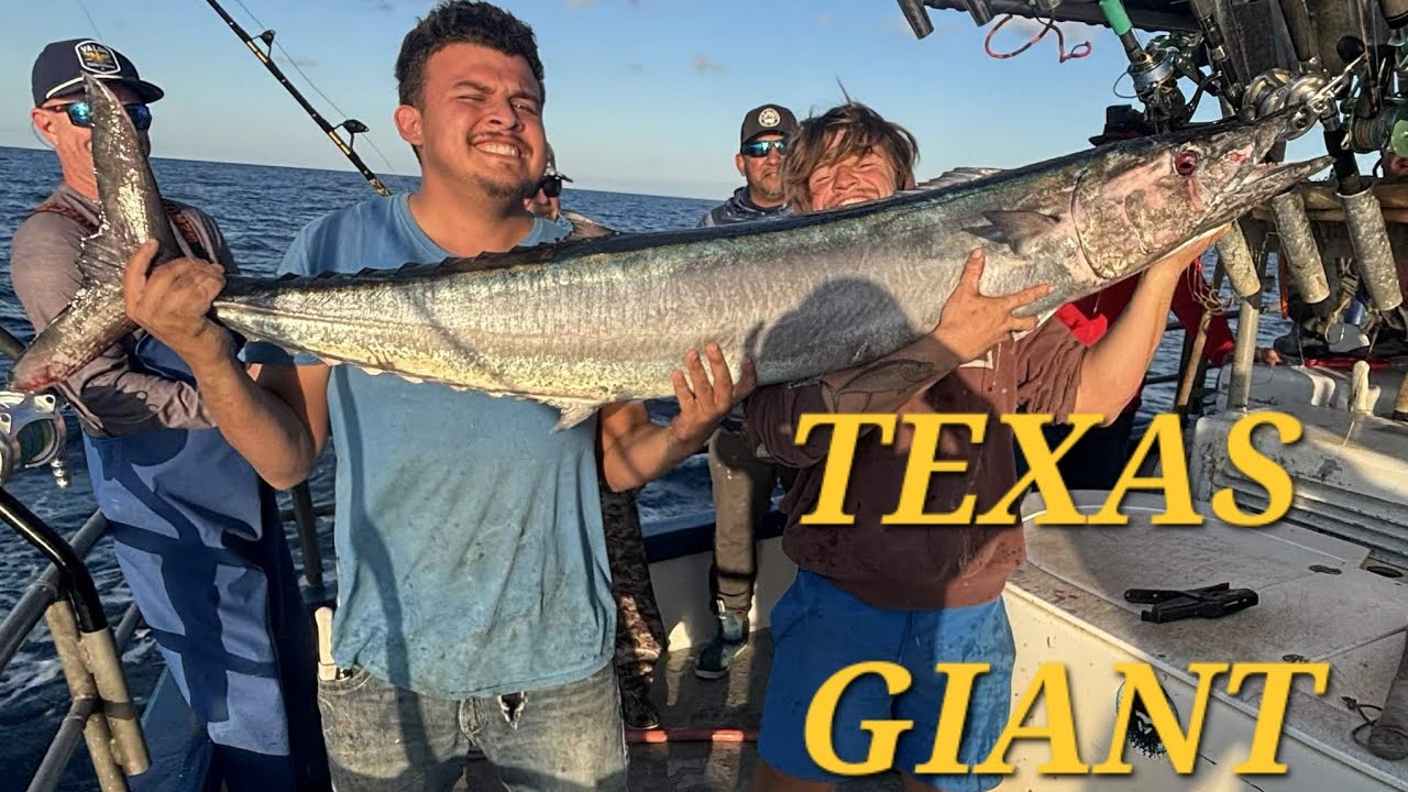 We Found GIANT Wahoo Offshore Texas (Unreal Speed!)