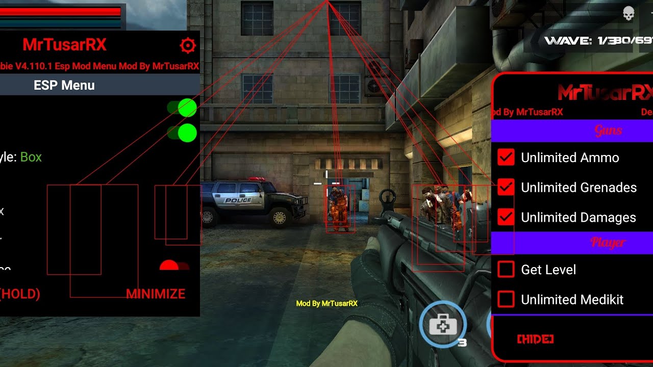 New Version Dead Target Mod Menu V4.110.1 Dead Target Mod