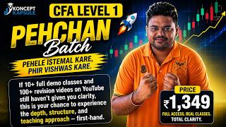 CFA Level 1 Pehchan Batch | Try Before You Commit | CA Subham Agarwal