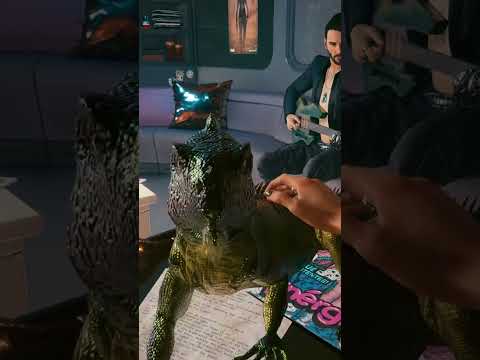 🦎 ИГУАНА в Cyberpunk 2077 #shorts