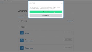 Moodle Amanote Filter Plugin - 3 ways to open a resource with Amanote