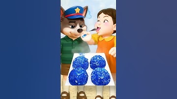 Squid Game AI vs Paw Patrol Blue Ice ASMR❄️ #squidgame #asmr #squidgame2