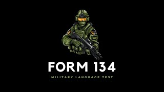Ꭼ•Ͻ•Ꮮ •t test Form 134 _ Military English Language Readiness Test Sample 134