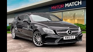 Used Mercedes-Benz CLS 350d 3.0 V6 Shooting Brake in Cosmos Black - KW16DLE - Motor Match Crewe