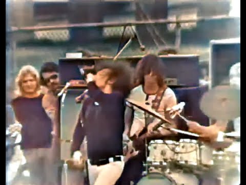 MC5 - Kick Out The Jams - Live Tartar Field, 1970 - with M*thf*ker restored ( colorised) .