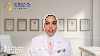 Facial Rejuvenation Excellence At Eroc Global Forum 2026 By Committee Chair Dr. Nisreen Al-Musaileem