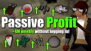 How to Start Passive Flipping in OSRS! - Make 4M Weekly WITHOUT LOGGING ON! - OSRS Flipping Guide