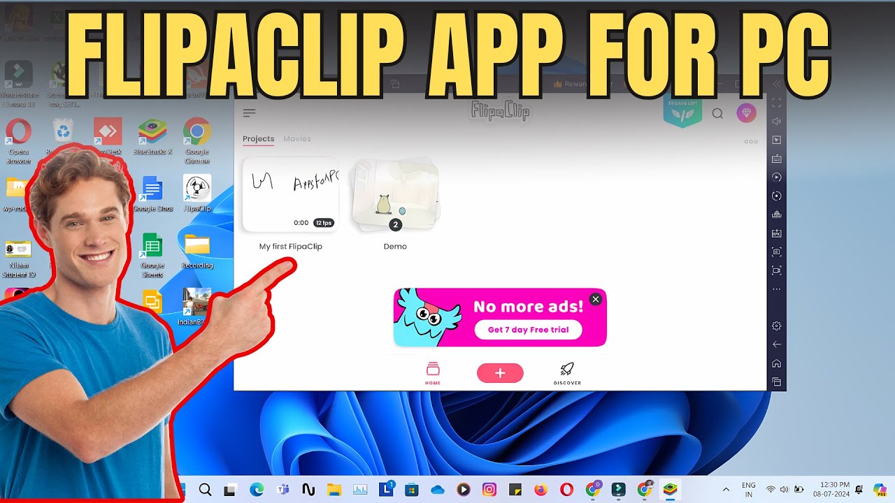 How to download install flipaclip on pc windows 11 10 8 7 youtube