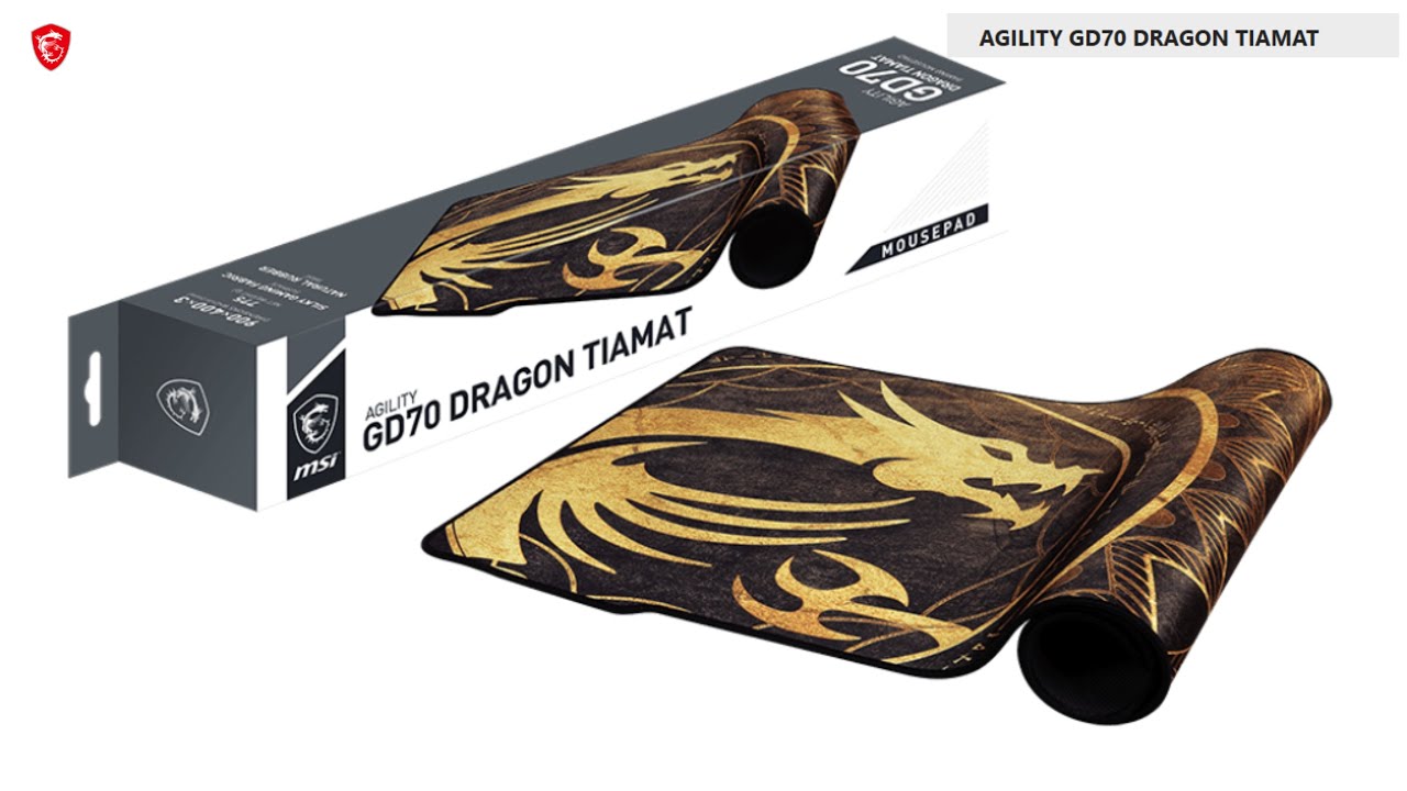 Sri Lanka First 4K Unboxing video for MSI GD70 Dragon Tiamat Mouse Mat