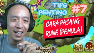 Dasar Cara Pasang Rune Pemula | Tips Penting #7 | Summoners War