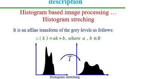 Statistical Image Representation