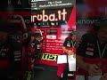 Aruba Team says goodbye to Bautista 🫶 | 2025 #SpanishWorldSBK 🇪🇸