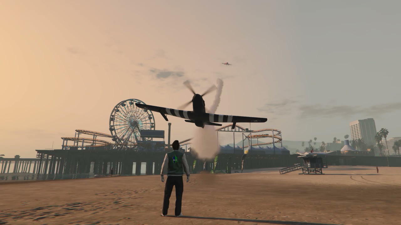 2 crew members flying