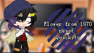 Flower from 1970 react Quackity(Karlnapity/Warning:Blood and Flashing)