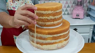 BOLO DE 2 ANDARES QUE TODO INICIANTE CONSEGUE FAZER /PARIS CAKE DESIGNER