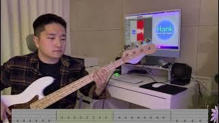 Taylor Swift - Enchanted | Bass Cover & Tab (4-string version)
