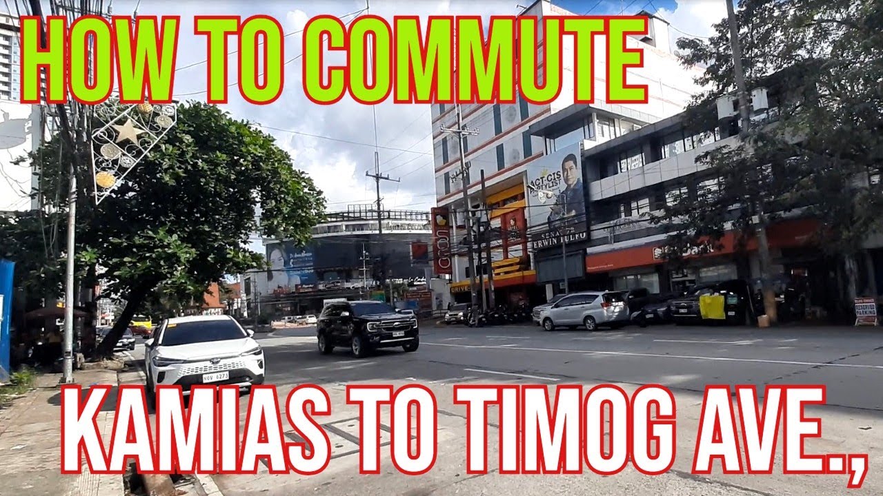 Как доехать от дороги КАМИАС до авеню ТИМОГ, ДИЛИМАН, Кесон-Сити