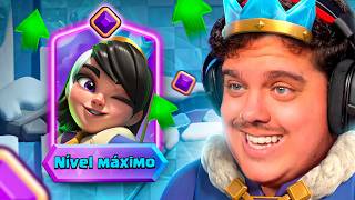 Já coloquei a nova princesa evoluida no nivel MAXIMO!