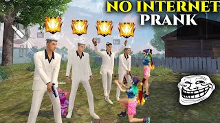 No Internet Prank New Character | Garena Free fire | Nadiya ff