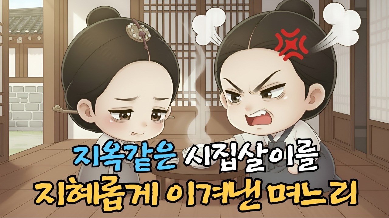 지옥같은 시집살이를 지혜롭게 이겨낸 며느리ㅣ야담ㅣ민담ㅣ옛이야기ㅣ전래동