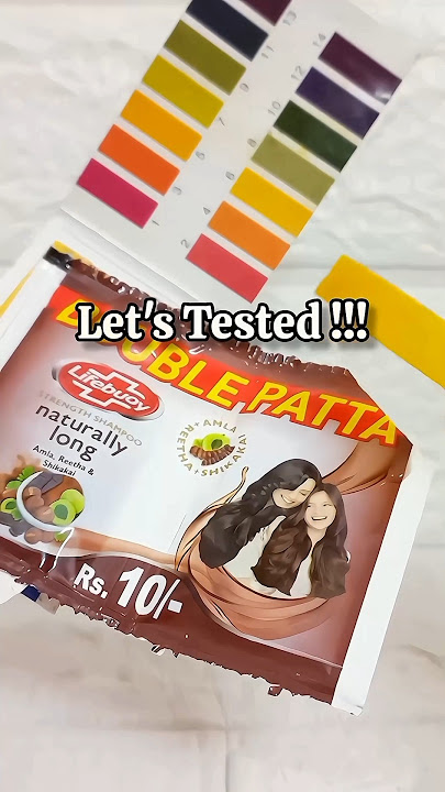 Download lagu Shocking🤯 lifebuoy shampoo ph test #shorts #lifebuoy #shampoo #haircare #hairshampoo #hairfall #hair