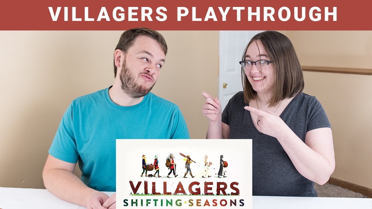 Villagers Board Game, Shifting Seasons Playthrough YouTube