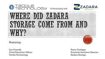 Where did Zadara Storage come from and why?