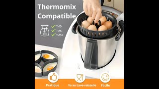 Cuiseur Oeuf Thermomix |  SHELLFREE™ | Pocheuse à oeuf TM6/TM5/TM31 screenshot 3
